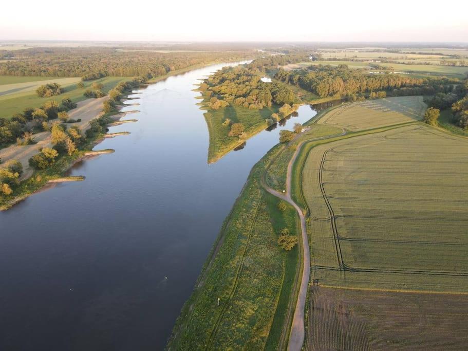 Ferienwohnung Boerdeblick Barby Exteriér fotografie